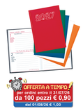Agendina Giornaliera tascabile art. 114 cm 7x10 - Offerta a tempo 2027