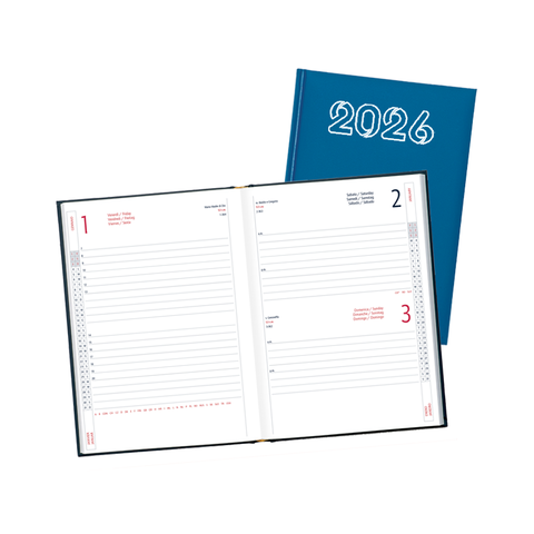 Agenda Giornaliera formato Classico art. 246 cm 15x21 2026