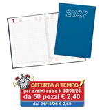 Agenda Giornaliera quadrettata art. SQ/98 2027 cm 15x21 - Offerta a tempo estate
