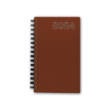 Agendina Settimanale tascabile con copertina in Cuoio rigenerato art. 371 cm 8x14