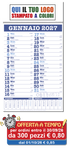 Calendario olandese 2027 art. BA/30  offerta a tempo estate