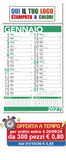 Calendario olandese 2027 art.GREEN58  offerta a tempo estate