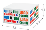 Blocco a cubo 9,5 x 9,5 x 4,5