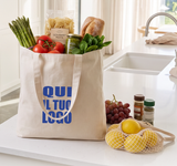 Shopper in tela con soffietto art. NS