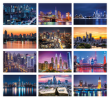 Calendario da Tavolo "Grattacieli" 2027 art. 750 - Offerta a tempo estate