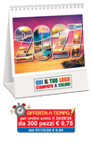 Calendario da Tavolo "Tramonti" 2027 art. 650 - Offerta a tempo estate