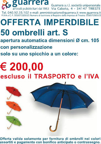 Offerta Ombrello art. S