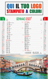Calendario illustrato 2027 PAESAGGI ITALIANI