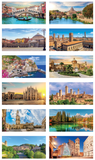 Calendario illustrato 2027 PAESAGGI ITALIANI
