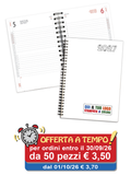 Agenda Giornaliera RB art. G cm 17x24 - 2027 Offerta a tempo estate