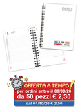 Agenda Giornaliera RB cm 15x21 - 2027 Offerta a tempo estate