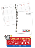 Agenda Settimanale RB art. G cm 20x26 - 2027 Offerta a tempo estate