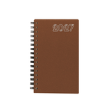 Agendina Settimanale tascabile con copertina in Cuoio rigenerato art. 371 cm 8x14 2027