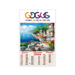 Calendario illustrato ACQUERELLO