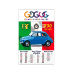 Calendario illustrato AUTO MITICHE
