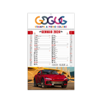 Calendario illustrato Auto Sportive