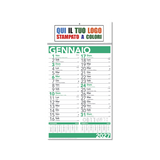 Calendario olandese 2027 art.GREEN58  offerta a tempo