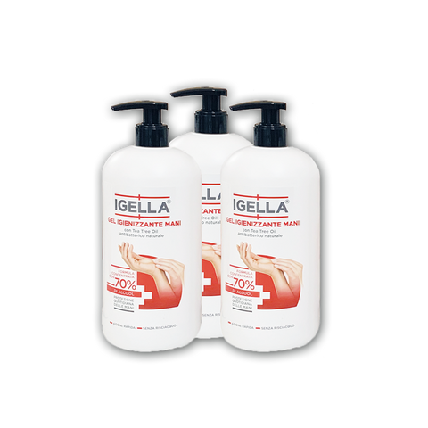 Gel igienizzante per mani