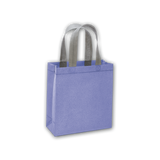 Shopper glitter in laminato glitterato con soffietto